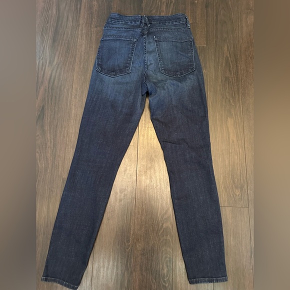 Good American-Good Waist Crop Blue025 - Picture 2 of 6